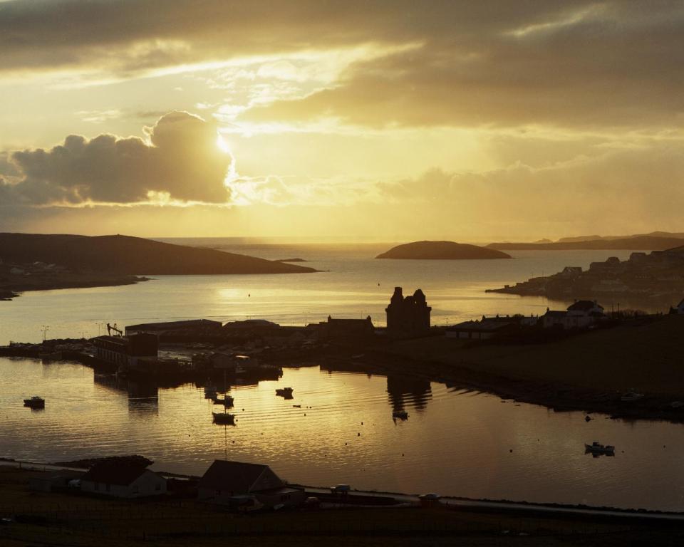 Scalloway Hotel Exteriör bild